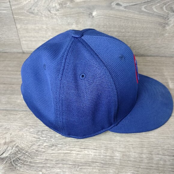 Chicago Cubs New Era 59Fifty Hat Cubbie Bear Logo Fitted Size 7 3/4 Baseball Cap - Picture 4 of 12